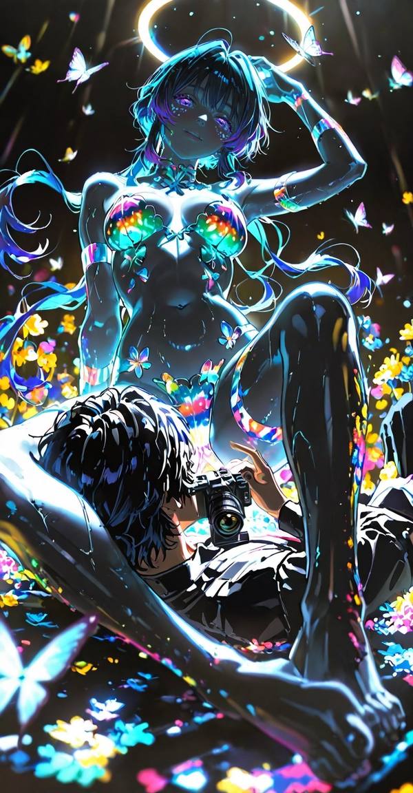 AI-generated image analyzed by PromptLens