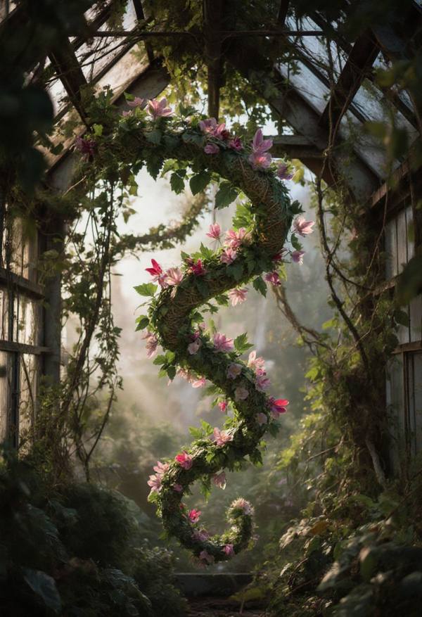 AI-generated image analyzed by PromptLens