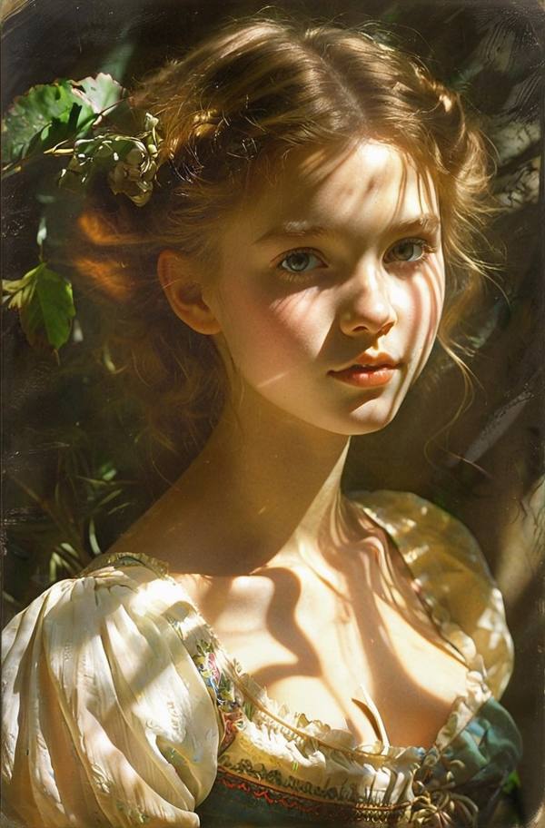 AI-generated image analyzed by PromptLens