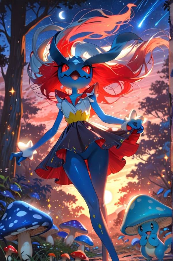 AI-generated image analyzed by PromptLens