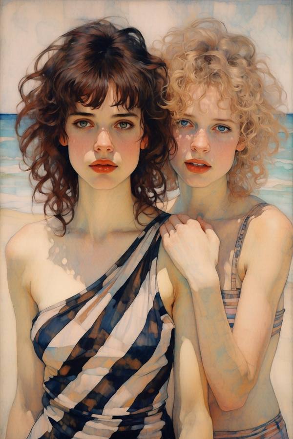 AI-generated image analyzed by PromptLens