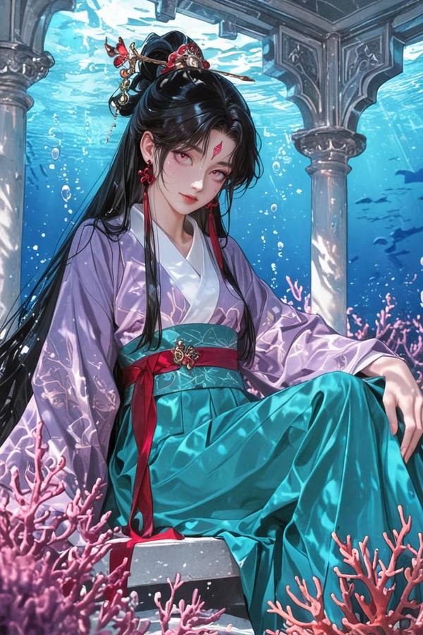 AI-generated image analyzed by PromptLens