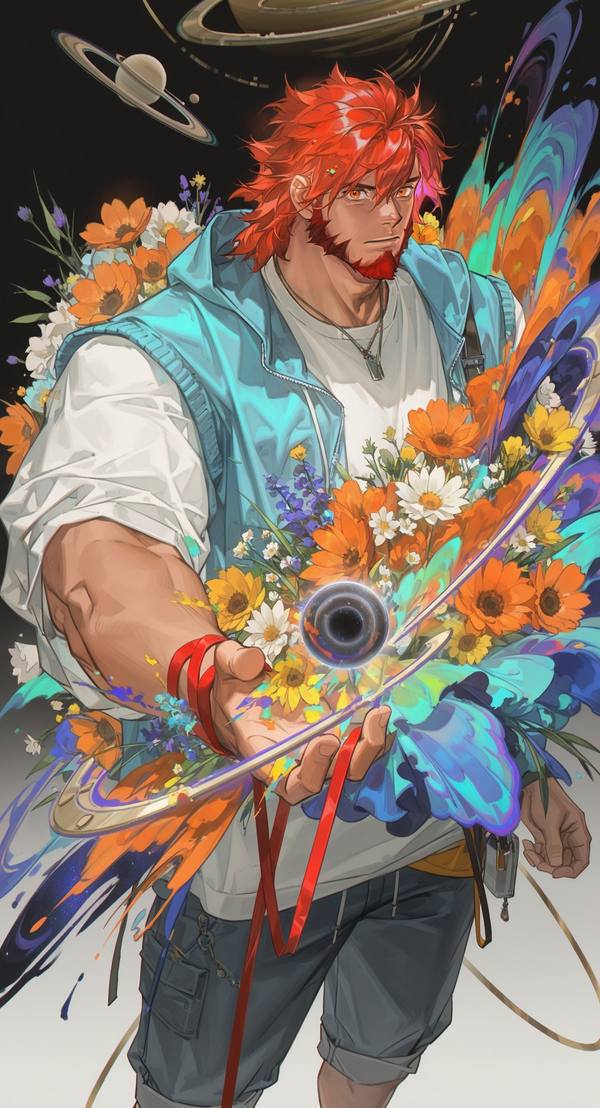 AI-generated image analyzed by PromptLens