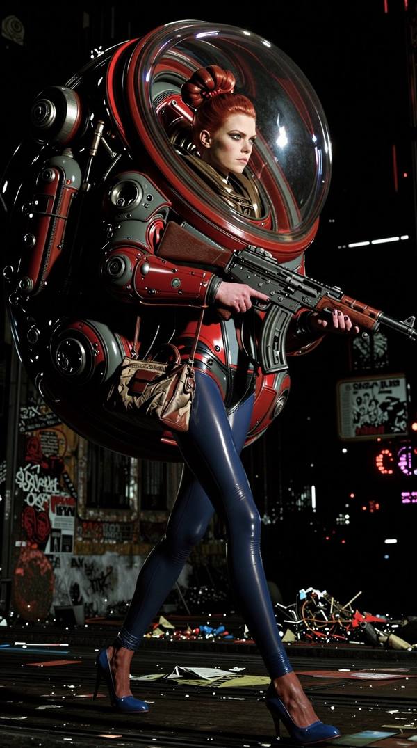 AI-generated image analyzed by PromptLens