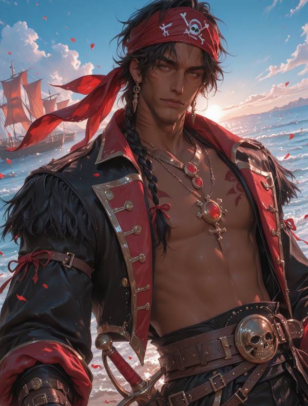 AI-generated image analyzed by PromptLens