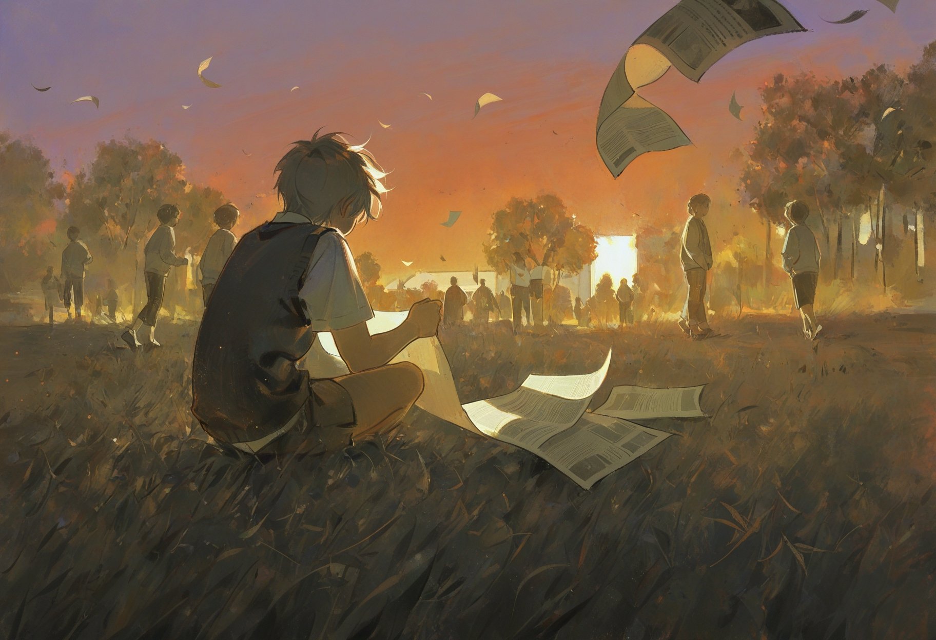 AI-generated image analyzed by PromptLens