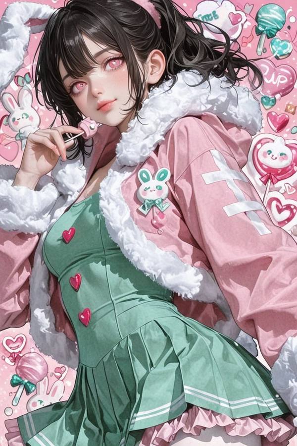 AI-generated image analyzed by PromptLens