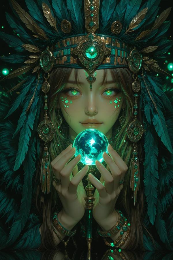 AI-generated image analyzed by PromptLens