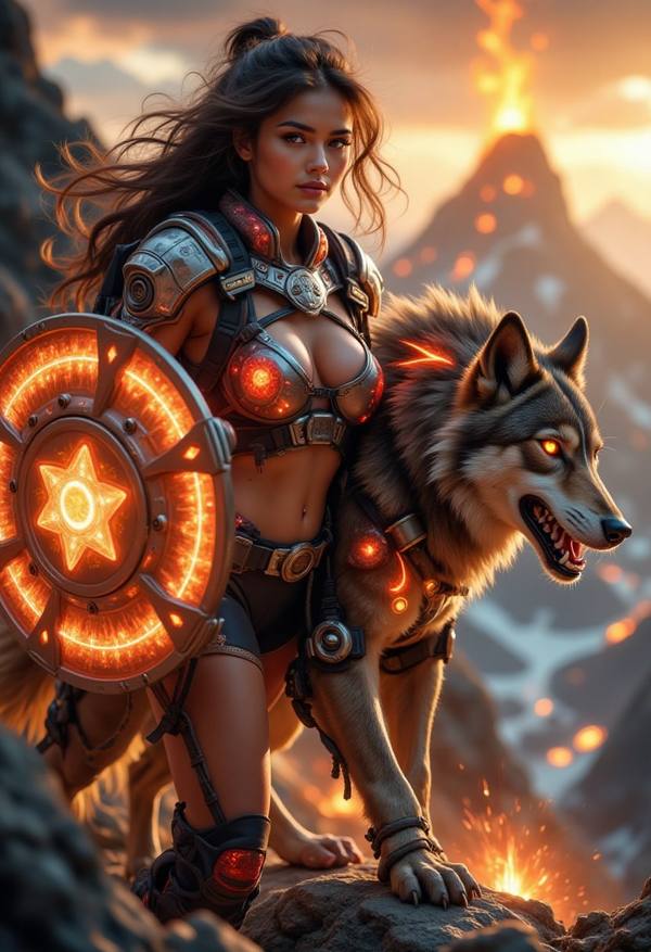 AI-generated image analyzed by PromptLens