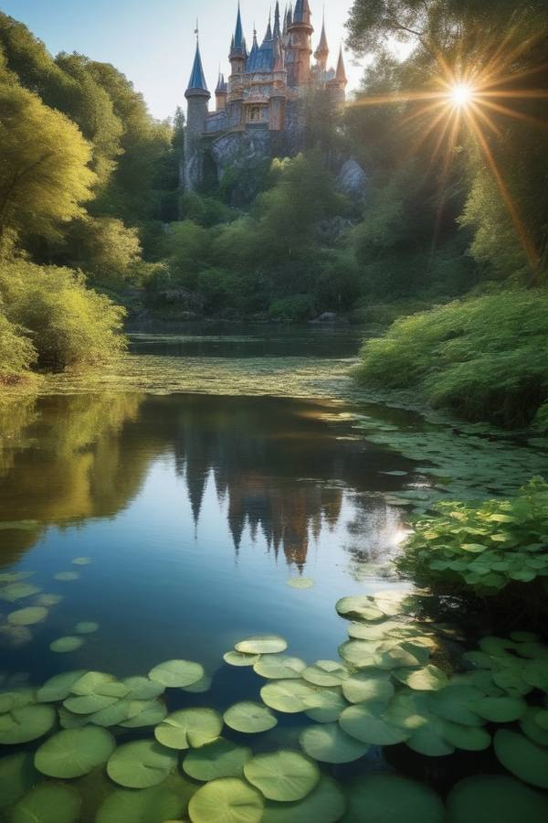 AI-generated image analyzed by PromptLens