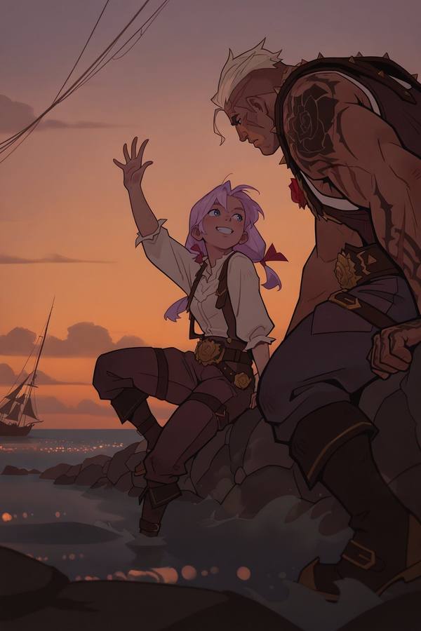 AI-generated image analyzed by PromptLens