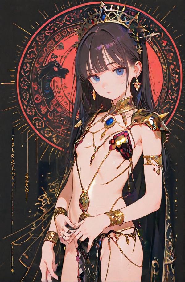 AI-generated image analyzed by PromptLens