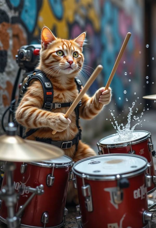 AI-generated image analyzed by PromptLens