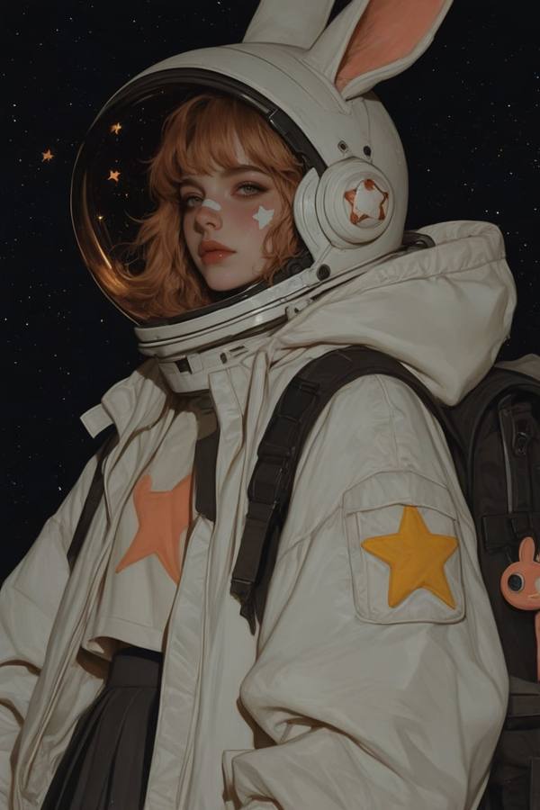 AI-generated image analyzed by PromptLens