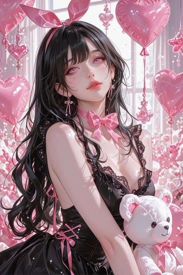 AI-generated image analyzed by PromptLens