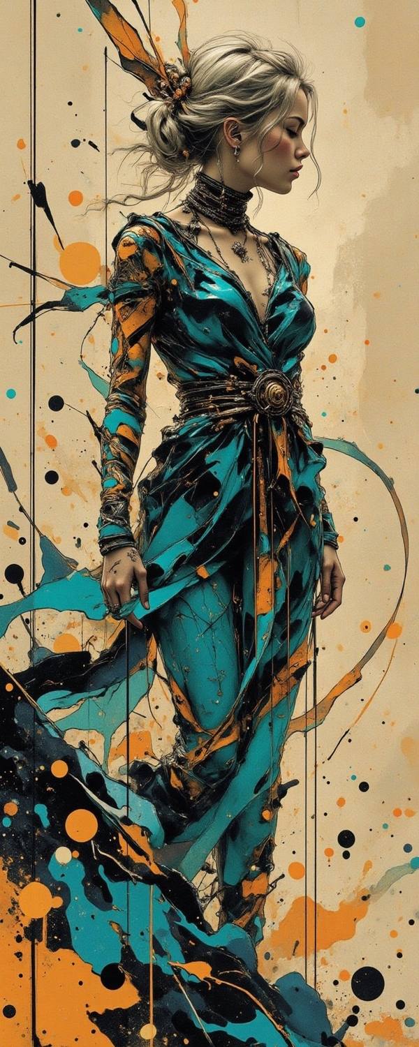 AI-generated image analyzed by PromptLens