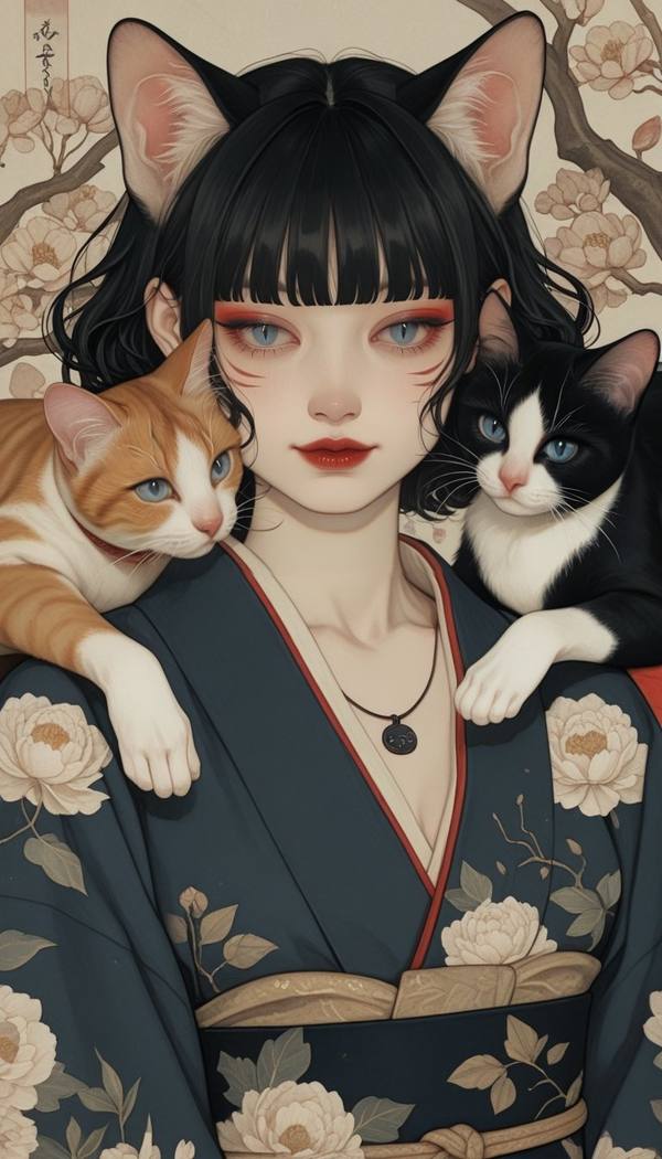 AI-generated image analyzed by PromptLens