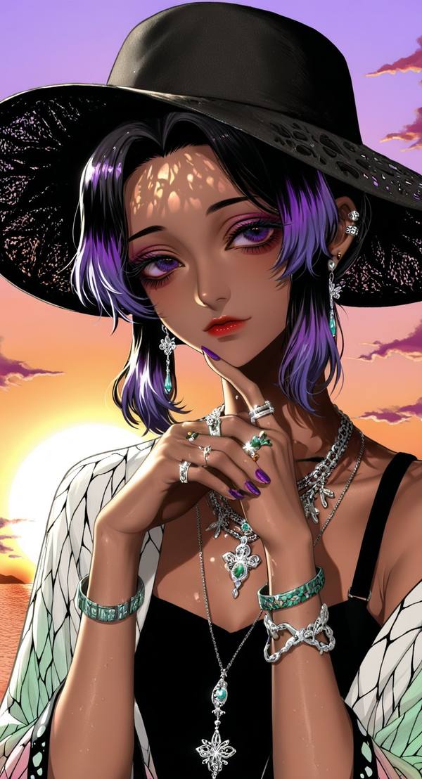 AI-generated image analyzed by PromptLens