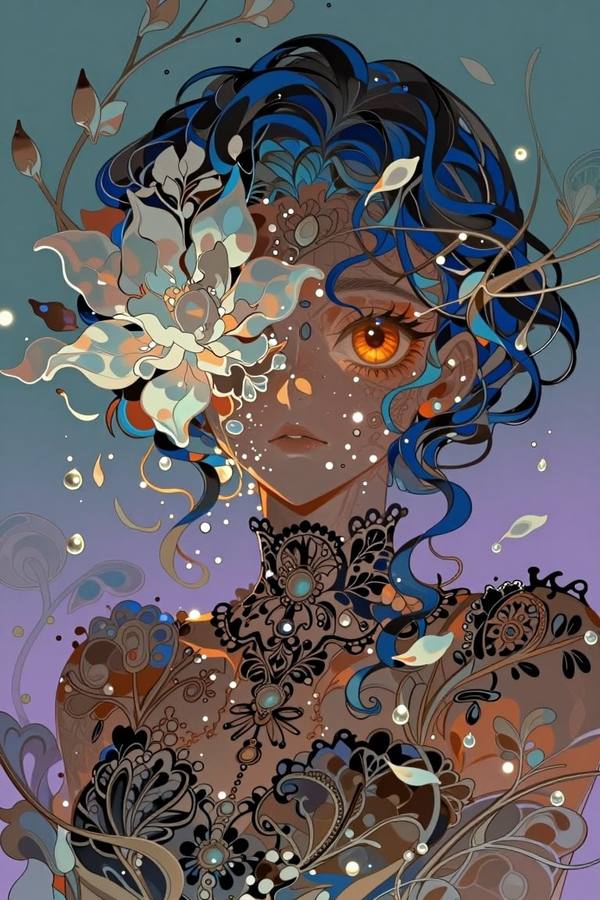 AI-generated image analyzed by PromptLens