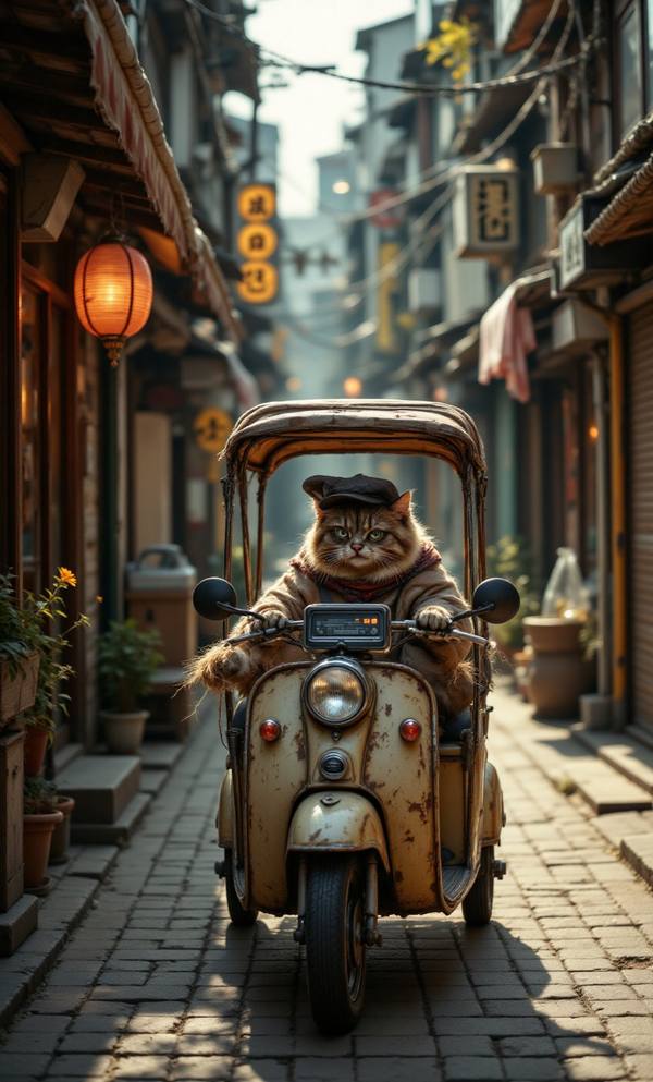 AI-generated image analyzed by PromptLens