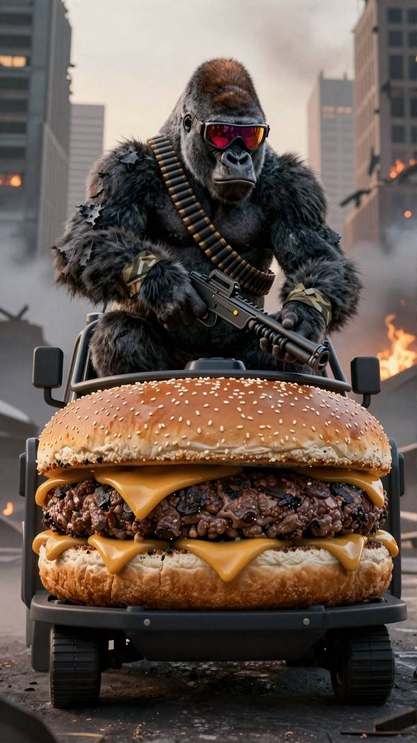 AI-generated image analyzed by PromptLens