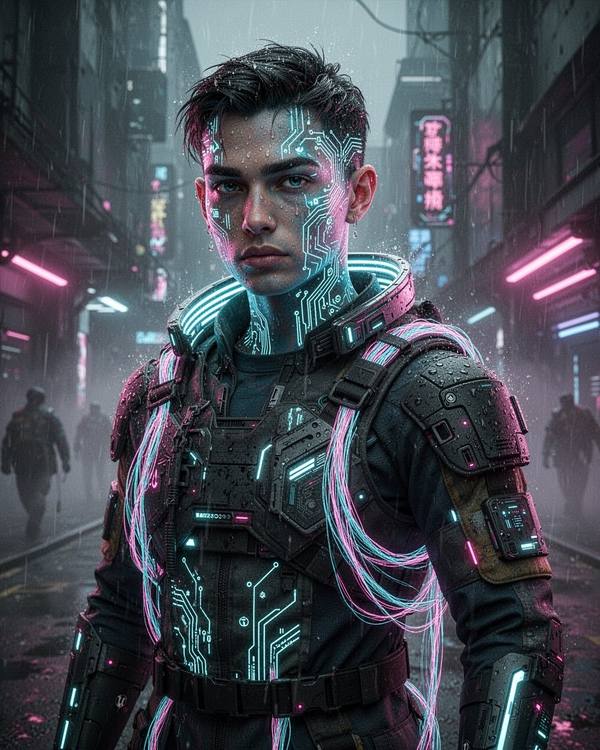 AI-generated image analyzed by PromptLens