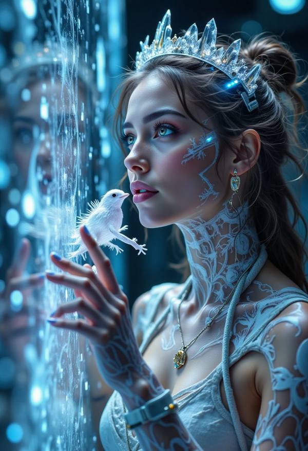 AI-generated image analyzed by PromptLens