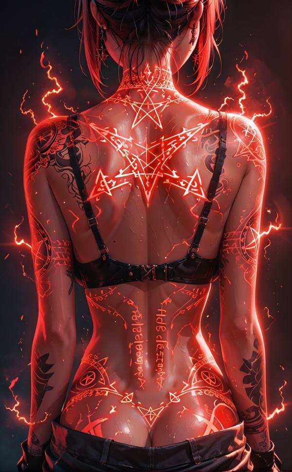 AI-generated image analyzed by PromptLens