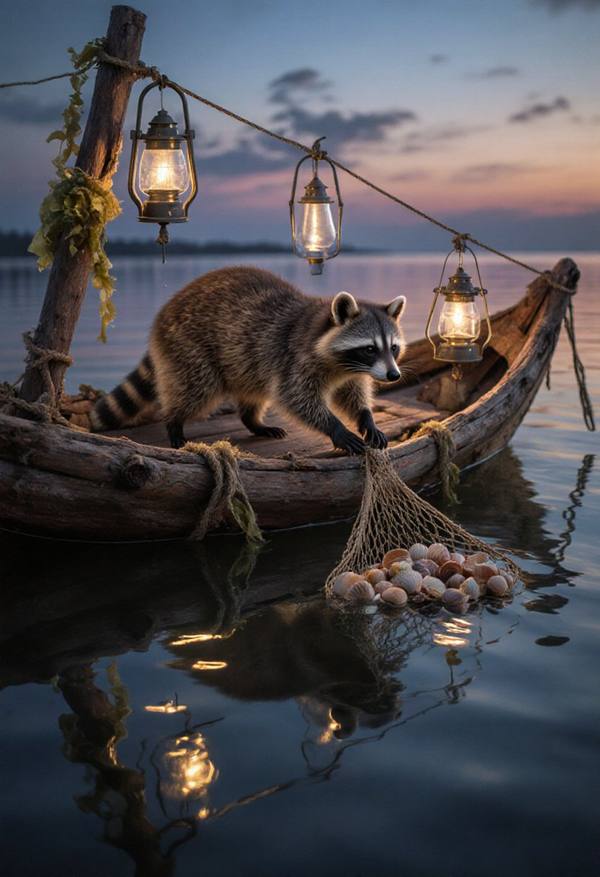 AI-generated image analyzed by PromptLens