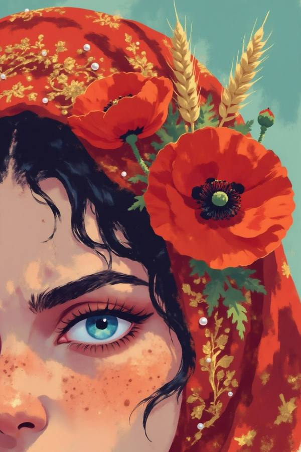 AI-generated image analyzed by PromptLens