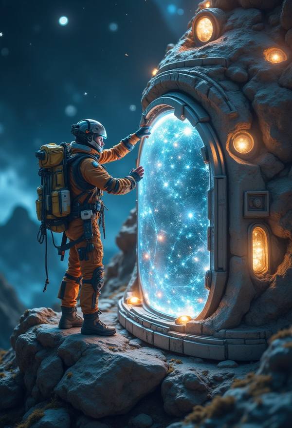 AI-generated image analyzed by PromptLens