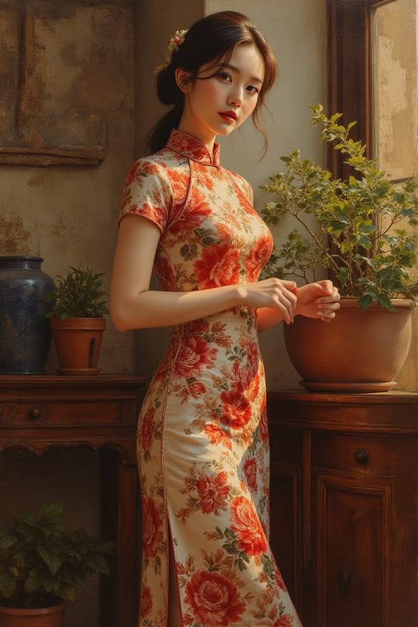 AI-generated image analyzed by PromptLens