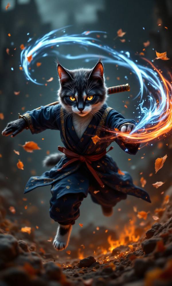 AI-generated image analyzed by PromptLens