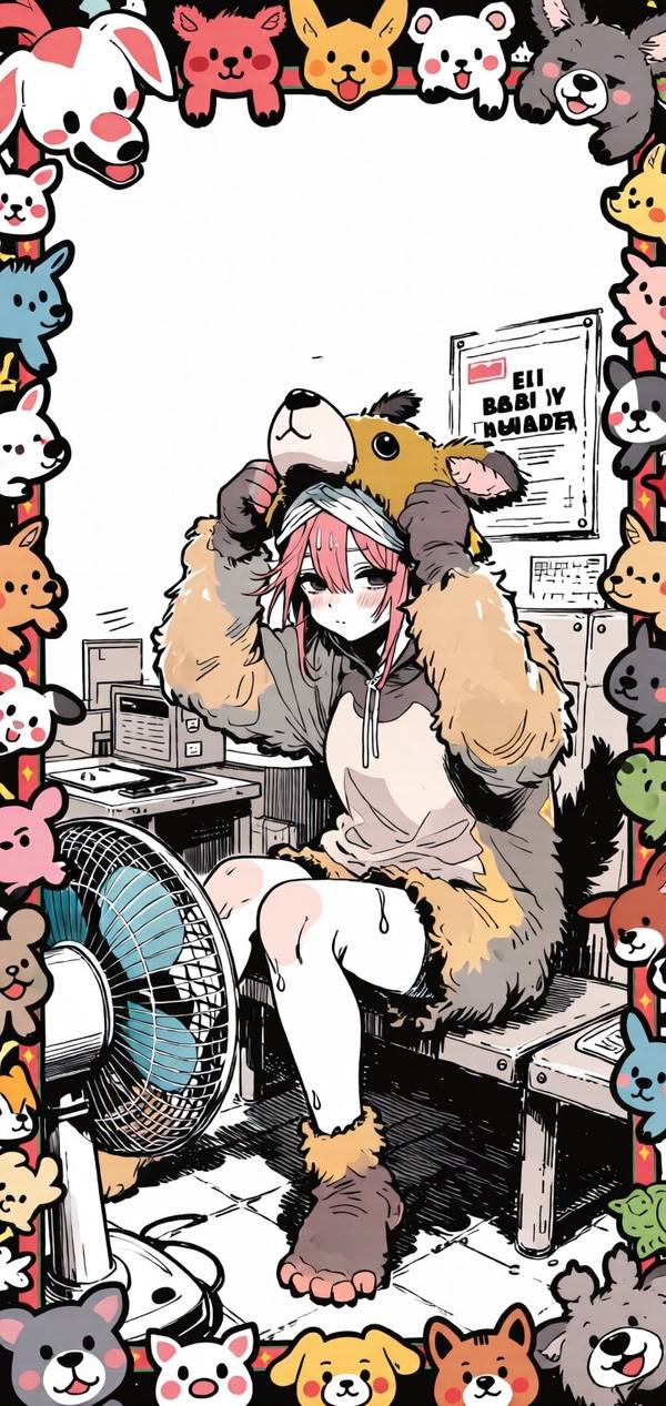 AI-generated image analyzed by PromptLens