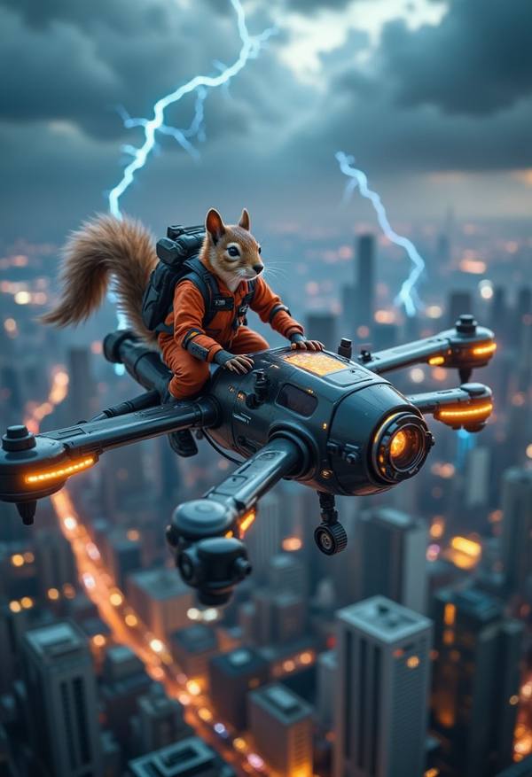 AI-generated image analyzed by PromptLens