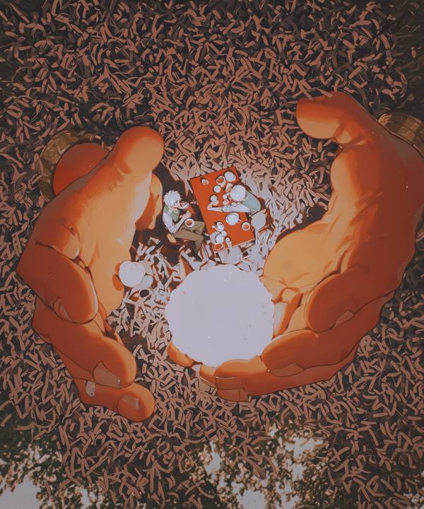 AI-generated image analyzed by PromptLens