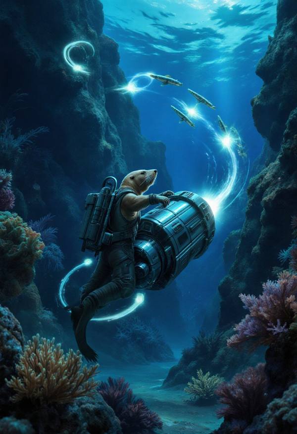 AI-generated image analyzed by PromptLens