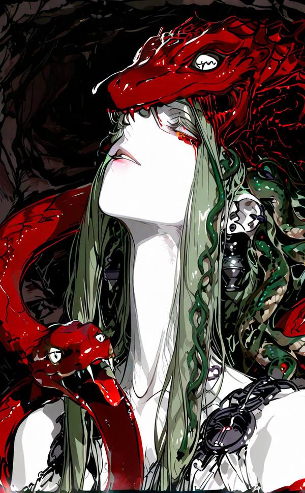 AI-generated image analyzed by PromptLens