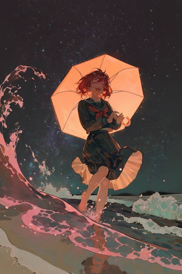 AI-generated image analyzed by PromptLens