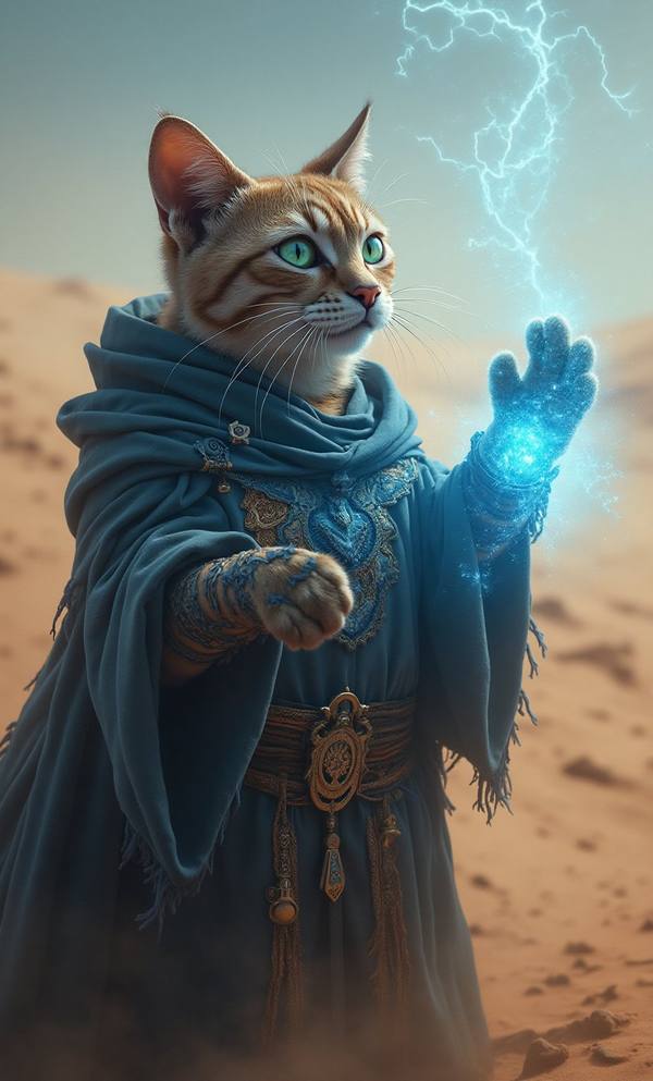 AI-generated image analyzed by PromptLens