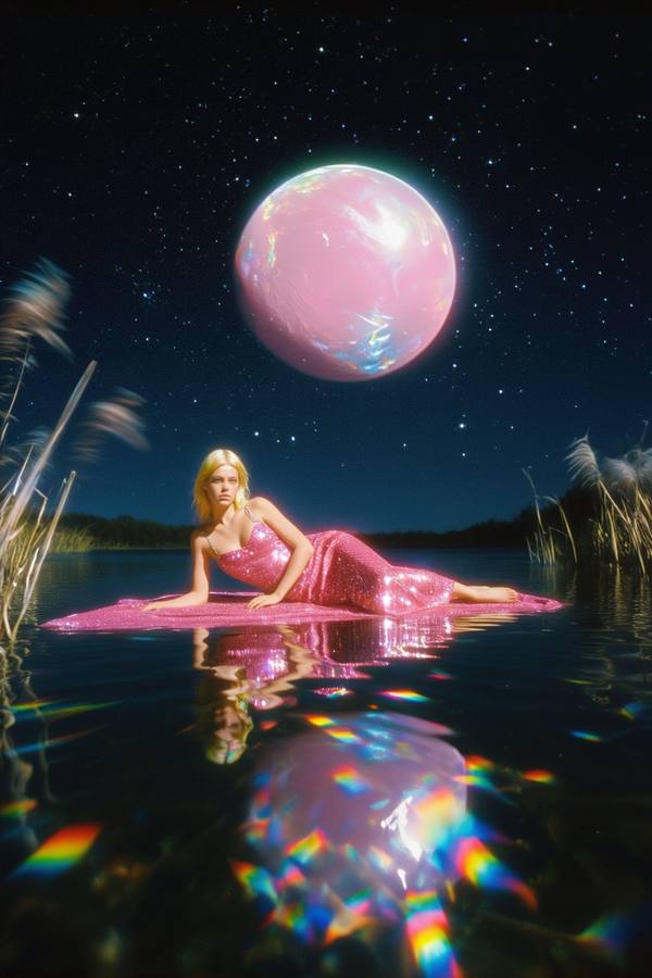 AI-generated image analyzed by PromptLens