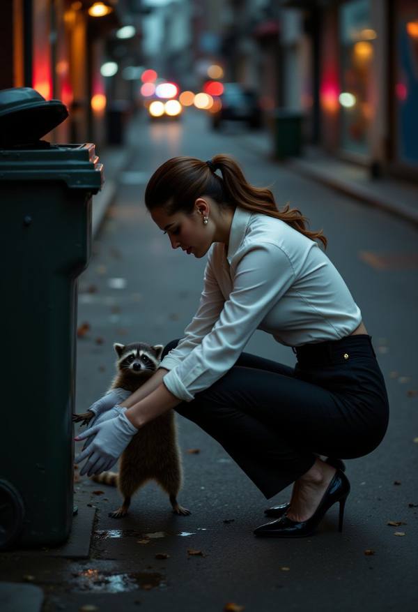 AI-generated image analyzed by PromptLens