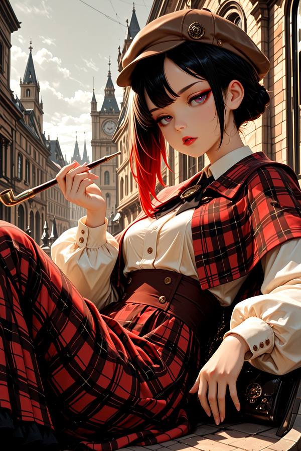 AI-generated image analyzed by PromptLens