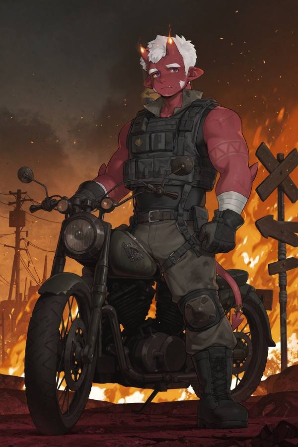 AI-generated image analyzed by PromptLens