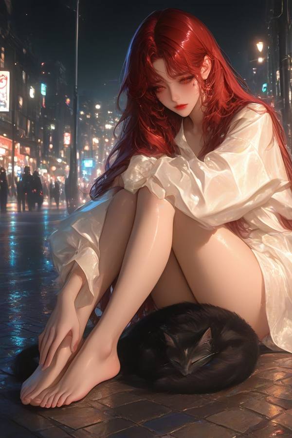 AI-generated image analyzed by PromptLens