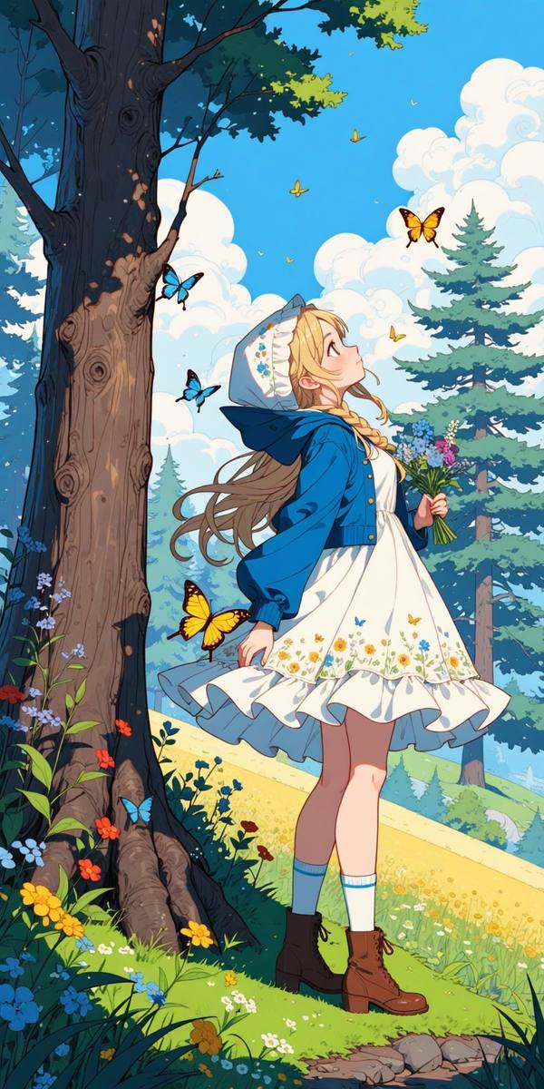 AI-generated image analyzed by PromptLens