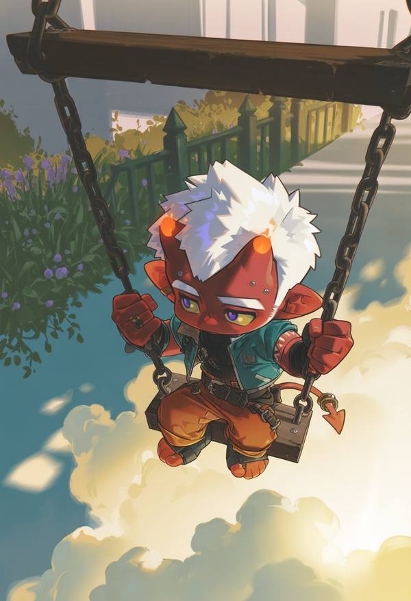 AI-generated image analyzed by PromptLens