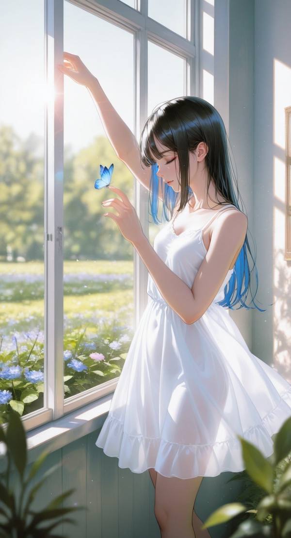 AI-generated image analyzed by PromptLens