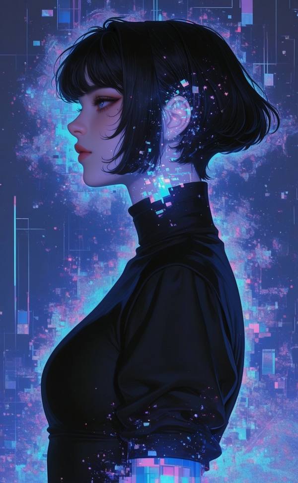 AI-generated image analyzed by PromptLens