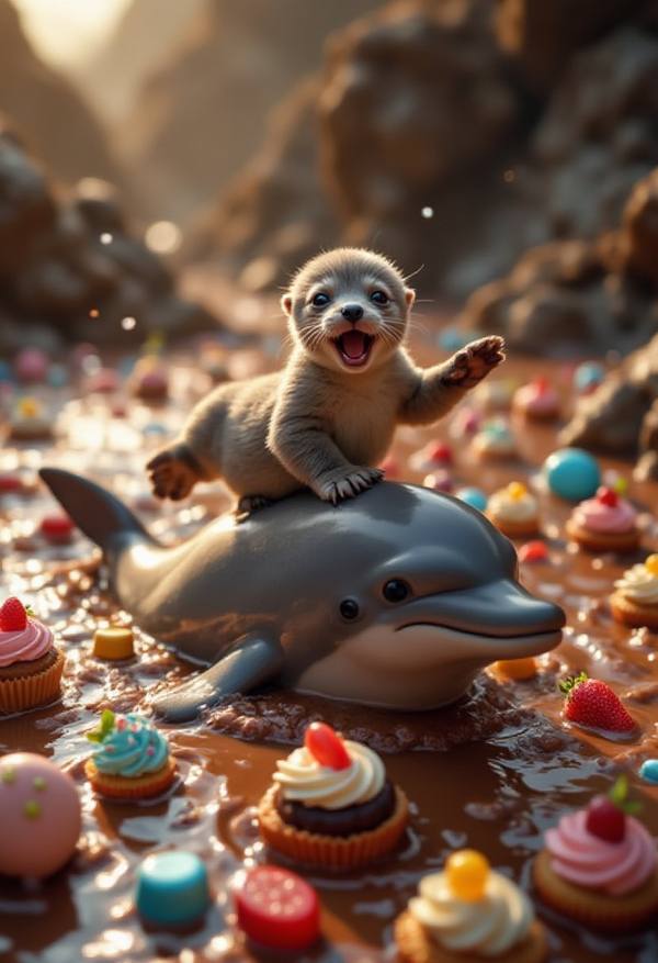 AI-generated image analyzed by PromptLens